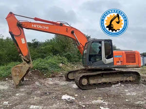 Excavadora usada en buen estado Hitachi ZX210 ZX200 210 240 250 Máquina de construcción de segunda mano Excavadoras a la venta - Product Image 5