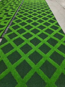 Césped <span class=keywords><strong>Artificial</strong></span>, Césped Sintético, Alfombra de Césped con Mechones 3D, Alfombra Elegante; Admite Diseños Personalizados y Corte a Medida - Product Image 5