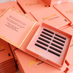 False Lashes Classic Soft Eye Lash Dingsen Brand Your Own Privet Label Professional Eyelash Extension Kit - Product Image 1