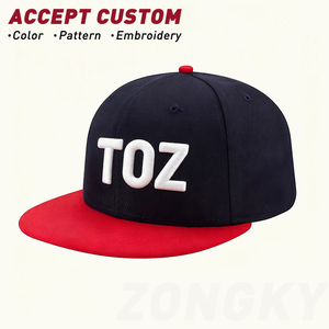 Zongky Custom <span class=keywords><strong>Baseball</strong></span> Caps Hoge Kwaliteit Petten met 3D Borduurwerk Design 5 Panel <span class=keywords><strong>Baseball</strong></span> Cap - Product Image 1