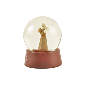 65mm Snowball Angel <strong>Holding</strong> Pumpkin Resin Gifts &amp; Crafts Snow <strong>Globe</strong> for Home Decoration - Product Image 2