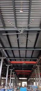 Ventilador de Techo Industrial de Gran Volumen y Bajo Ruido de 7.3m (24 pies) para Plantas de Manufactura - Product Image 3