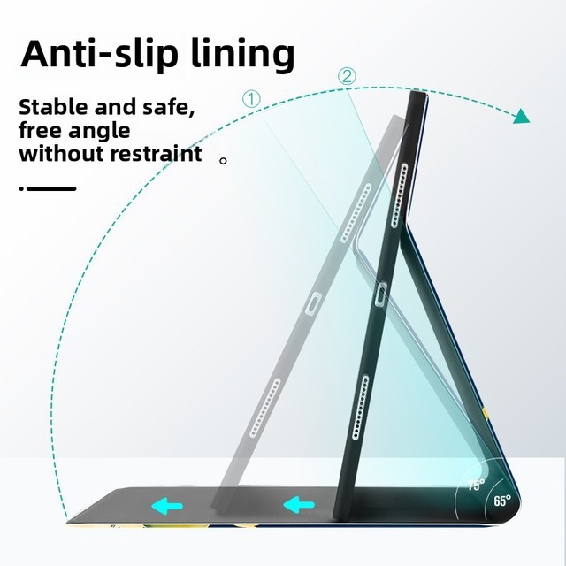 Jemdo 9.7inch iPad Pro & 11inch iPad Cover Protective TPU Metal Case Sleep Function for Apple 5/6 Generation Tablet Covers Cases