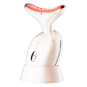 SHOmfrs 510K terapia della luce rossa per il viso e il collo em massaggio microcorrente con termiche riduce le rughe OEM/ODM dispositivo per la cura della pelle - Product Image 4