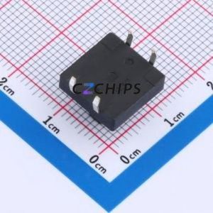 TC-1212DR-9.0H-250 Tactile Switch Through hole Component (THT),12x12mm Switch 12mm 12mm 9mm - Product Image 2