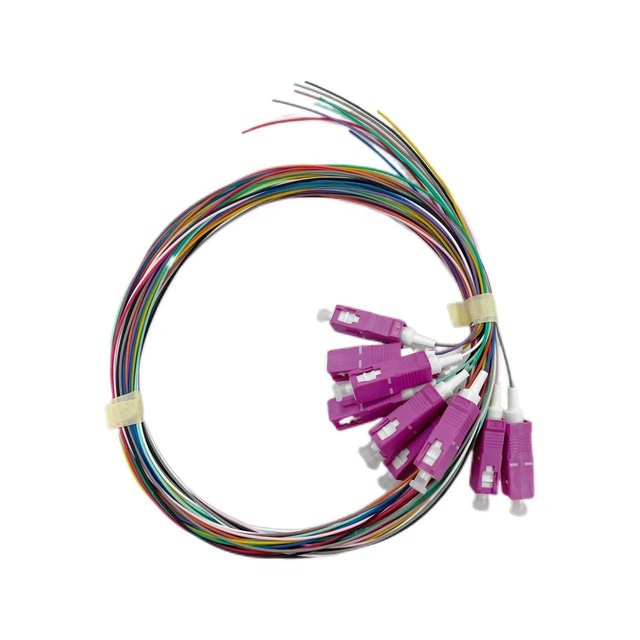 Fiber optic pigtail SC UPC MM OM4 pigtails