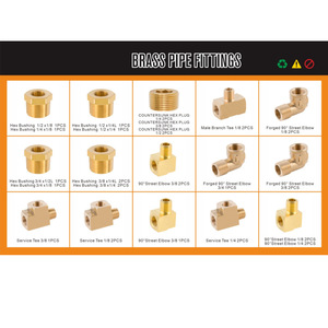 Xiangjia Machinery DOT Brass Air Brake Fitting Connector Kit 44PCS Automotive Industry Use - Product Image 4