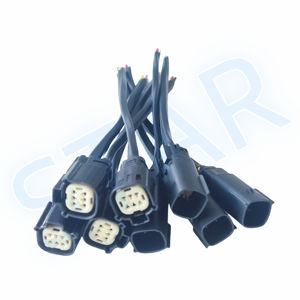 Пользовательские 6-контактный Molex MX150 водонепроницаемый штекер для мужчин и женщин разъемы автомобильный жгут проводов с термоусадочной 33472-0601 33482-0601 - Product Image 3
