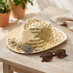 Breathable Natural Grass <b>Fedora</b> <b>Straw</b> Hat for Outdoor Walking Fishing Cycling & Sports Activities-Unisex Vietnam - Product Image 1