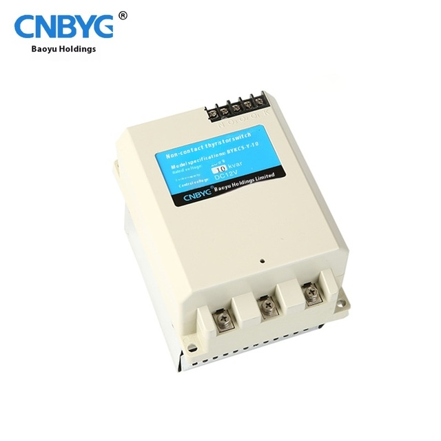 Factory Direct Baoyu 10-40KVA DC12V Split Type Active Thyristor Switch Non-Contact BYKCS Series for Power Factor Controllers