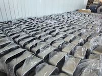 Wastafel Grochoo Pabrik Langsung Harga Murah Baja Tahan Karat AISI 201/304 Peralatan Dapur Komersial Asal Shandong