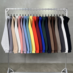 Top Quality 100% Cotton 450gsm <b>Men's</b> <b>Pullover</b> Hoodies Sweatshirts Tracksuits Streetwear Heavyweight Puff Printing Hoodie for <b>Men</b> - Product Image 1