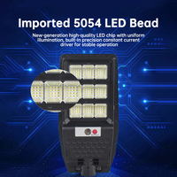 Lampadaire solaire Wistino 100W/200W/300W/500W avec caméra CCTV intégrée, doté d'une large plage de températures de fonctionnement pour la sécurité