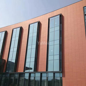 Pared de cortina de panel de <span class=keywords><strong>terracota</strong></span> natural-Fachada ecológica transpirable para edificios comerciales sostenibles - Product Image 2