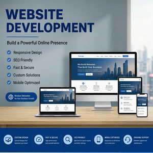 Servicios de Desarrollo Web, Creación de Presencia en Línea, Diseño Responsivo, Optimización para SEO, Soluciones Rápidas, Seguras y Personalizadas para Empresas - Product Image 1