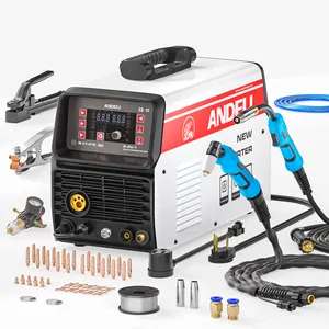 Andeli 110V/220V Hoogfrequente Lasmachine MCT-416 Mig Lift Tig Mma Hf Gesneden 5 In 1 Multifunctionele Gasloze Lasser