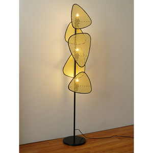 Lampadaire créatif à source de lumière LED, contrôle par interrupteur, pour salon, chambre à coucher, bureau, style Zen - Product Image 2