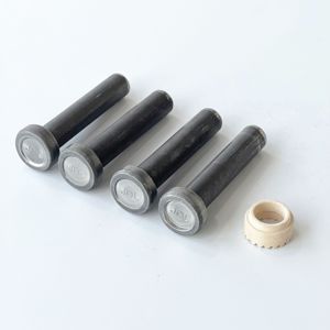 Goujons à tête <span class=keywords><strong>plate</strong></span> en acier au carbone ISO13918 pour connecteur de cisaillement par soudage, finition phosphate avec embouts en céramique - Product Image 2