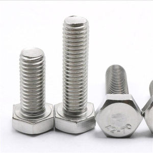 Pernos de Cabeza Hexagonal de Acero con Acabado Liso y Rosca Estándar DIN 931 con Espiga para Aplicaciones de Construcción - Product Image 6