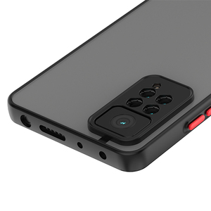 PINJUN — <span class=keywords><strong>coque</strong></span> <span class=keywords><strong>pour</strong></span> <span class=keywords><strong>Xiaomi</strong></span> <span class=keywords><strong>Redmi</strong></span> <span class=keywords><strong>Note</strong></span> 10/<span class=keywords><strong>11</strong></span> Pro/12, pièces, housse de téléphone portable translucide, mat, fumée, accessoires, Poco F3, F4, Gt et M4 - Product Image 4