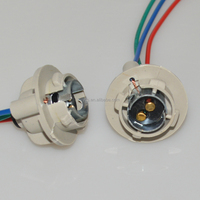 Systèmes d'éclairage automobile de haute qualité, support de lampe de voiture 1157 BAY15D, connecteur d'extension de douille d'ampoule, accessoires d'éclairage automobile