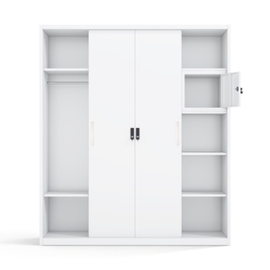 Steel Printed Clothes Almirah with Mirror <b>Sliding</b> <b>Doors</b> and <b>Large</b> Capacity - Product Image 3