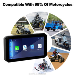 Carplay sans fil TMPS 5 "IPS écran tactile étanche double Bluetooth Navigateur moto Carplay pour moto - Product Image 6