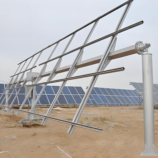 Complete Single Axis Solar Tracker Solar-tracker 10kw Solar Panel Tracker System