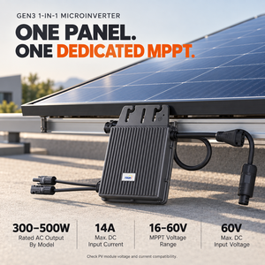 <span class=keywords><strong>Microinversor</strong></span> de Conexión a Red de 300 a 500W con MPPT y Monitoreo WiFi para Sistemas Solares Conectados a la Red - Product Image 2