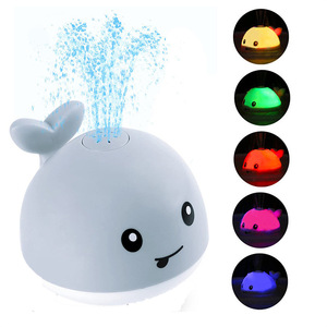 Jouet aquatique pour bébé, <span class=keywords><strong>baleine</strong></span> lumineuse, pulvérisation d'eau électrique, jouets éducatifs pour la petite enfance - Product Image 4