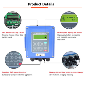 Cảm biến lưu lượng nước không tiếp xúc kẹp siêu âm cho hệ thống xử lý nước, tưới tiêu và hệ thống HVAC - Product Image 3