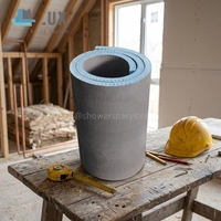 Panneau de support en mousse XPS flexible pour chauffage par le sol, matériau polystyrène, conception incurvée flexible, murs arqués, salles de bain, garantie 5 ans