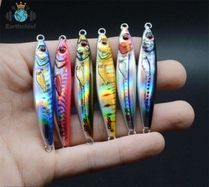 Jigs de pêche en eau salée 10g/15g/20g, petits jigs métalliques à action lente pour la pêche au <span class=keywords><strong>jack</strong></span> - Product Image 2
