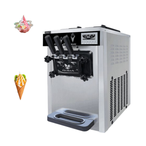 Yogurt Cones Making 220V Popular Ice Cream Machine Commercial 3 Flavor Ice Cream Cone Maker Machine - Product Image 3