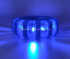 Nueva <span class=keywords><strong>Luz</strong></span> de Advertencia de Seguridad Giratoria de 360 Grados para Automóviles, <span class=keywords><strong>Luz</strong></span> de Advertencia LED de <span class=keywords><strong>Emergencia</strong></span>, <span class=keywords><strong>Luz</strong></span> Solar Magnética de Advertencia para Grúas - Product Image 6