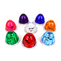 4w Crystal Star 12/24v Ambre Blanc Rouge Bleu Multicolore Clignotant Voyant Pastèque Étoile Lumière LED Spot de Plafond
