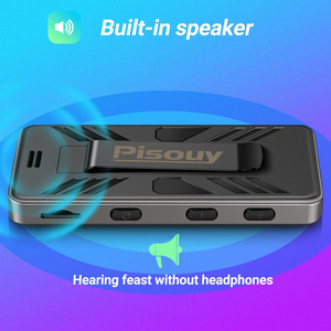 Pisouy MP3 <span class=keywords><strong>MP4</strong></span>播放器内置扬声器无线音乐播放器，带运动后夹 - Product Image 2