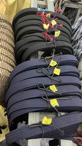 Vietnam hizo Low Moq 100 Uds CINTURÓN DE Golf para hombres logotipo personalizado Spandex al aire libre PP juego de Golf gris deportes para adultos papá hebilla cinturón de cierre - Product Image 5