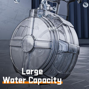 Pistolets à eau automatiques puissants en plastique MILI avec silencieux lumineux, petite taille, tir continu électrique - Product Image 6