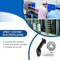 Services de traitement de pièces en plastique moulées par injection de précision, traitement de surface par électrolyse et pulvérisation, certifiés ISO9001
