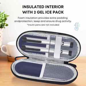 Insulin Cooler Travel Case Medication Insulated <b>Cooling</b> <b>Bag</b> - Product Image 2