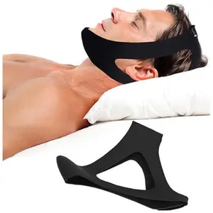 Custom logo Chin Stop Snoring Sleep Solution Chin Support for adjustable anti snore