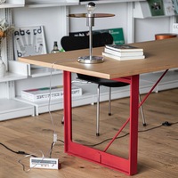 Bureau d'ordinateur moderne et coloré, multifonctionnel, durable, table de bureau à domicile