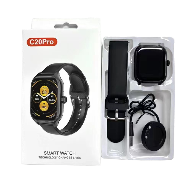 2025 C20 Pro Smartwatch for Ladies Custom Dial Touch Screen Fitness Waterproof Android Reloj PK CT2 Y13 H13 IOS IPS Max IP67