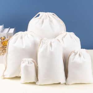 Canvas Polyester <b>Drawstring</b> <b>Bags</b> Small Draw String <b>Makeup</b> <b>Bag</b> Sublimation Custom With Logo <b>Drawstring</b> <b>Bag</b> - Product Image 3