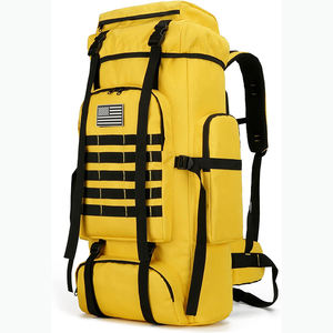 Échantillon gratuit Sac à dos de randonnée personnalisé avec LOGO Sac à dos de voyage multifonctionnel pour homme avec toile - Product Image 2