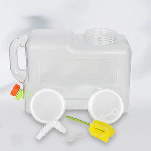 12liter <strong>Plastic</strong> High Quality With Tap Outdoor Camping Portable Tap-Filled Drum Pail or <strong>Barrel</strong> <strong>Plastic</strong> Water Container Jerry Can - Product Image 2