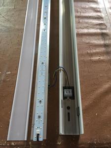 Hanger Led Lineair Kantoorlicht Anti Glare Ugr Hangende Lineaire Strip Licht Met Honingraat <span class=keywords><strong>Diffuser</strong></span> - Product Image 5