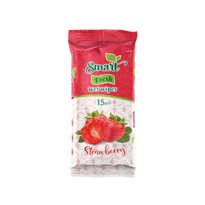 15 lingettes humides pour bébé sans alcool, ultra douces, respectueuses de la peau, jetables, lingettes nettoyantes de voyage - Product Image 1