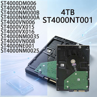 ST4000NT001 4TB NAS HDD 7200RPM 256MB CMR SATA 6Gb/s 3.5 Hard Drive 24/7 RV Sensor RAID Server Cloud Garansi Internal Hard
